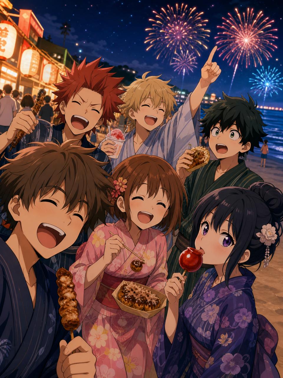 呦呦视频-夏日祭典生活动漫教程
